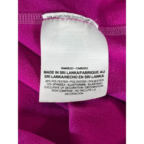 Nike Pro Womens Medium Long Sleeve Pink Pullover - Picture 5 of 10